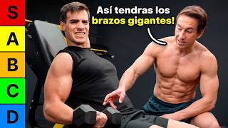 Clasificamos los Mejores Ejercicios de BRAZO que Existen (con un Experto Culturista)