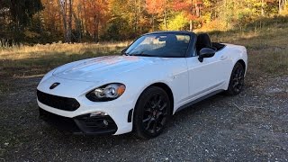 2017 Fiat 124 Spider Abarth 6MT - Redline: Review