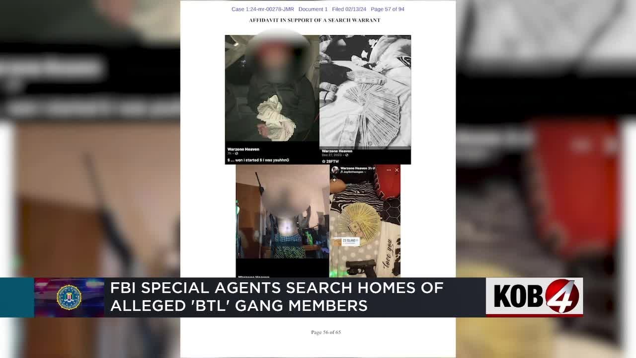 FBI investigation reveals alleged crimes by ABQ gang Brew Town Locos