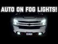 How to make your fog lights come on at night automatically! 2019, 2020, 2021 Silverado, Sierra