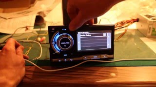 ALPINE　iXA−W404J Alpine iXA-W404J Used 2DIN Car Audio Digital Media Receiver