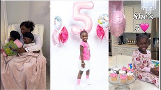My Daughter’s 5th Birthday Prep & Celebration| Real Mom Life Vlog