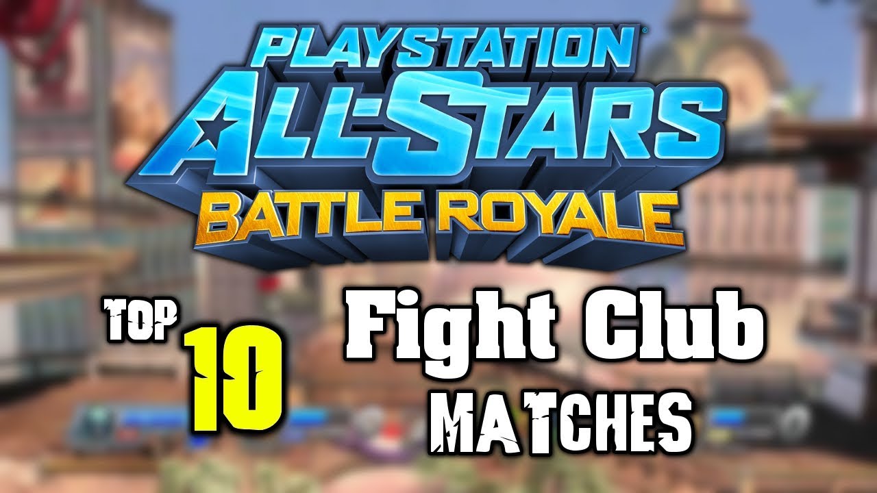 Top 10 PlayStation All-Stars Battle Royale Fight Club Matches