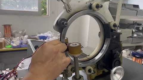 GWV-12A Servo motor toroidal transformer coil winding machine from GREWIN