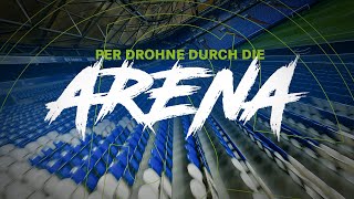 Flying through the VELTINS-Arena with the FPV DRONE 🤩 | FPV Drone flight | FC Schalke 04