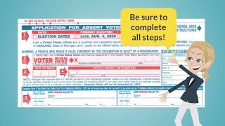 Don't miss a step - fill out your ballot application correctly!