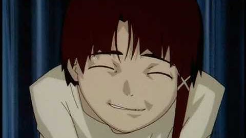 Serial Experiments Lain(episode 8)-Paranoid Android by Radiohead