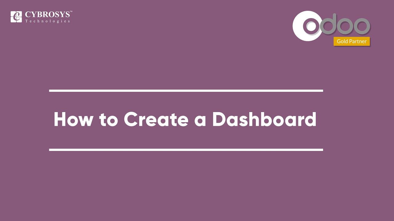 How to Create a Dashboard in Odoo | Odoo Development Tutorials - YouTube