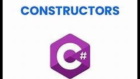 Constructors in C#.NET Part 1 | C#.NET Tutorial | Mr. Zaheer Ahmad