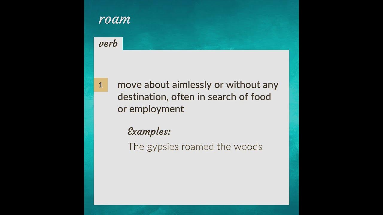 roam-meaning-of-roam-youtube