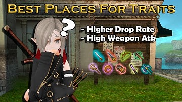 GET 10x MORE TRAITS WITH THESE! | Toram Online Best Trait Farm Spots