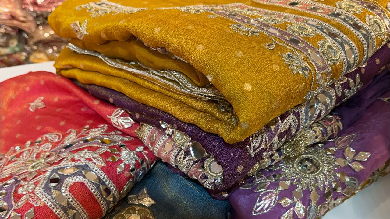 New launch of Gota  patti suits💐💐 at Khoobsurat cloth emporium order @7838524296