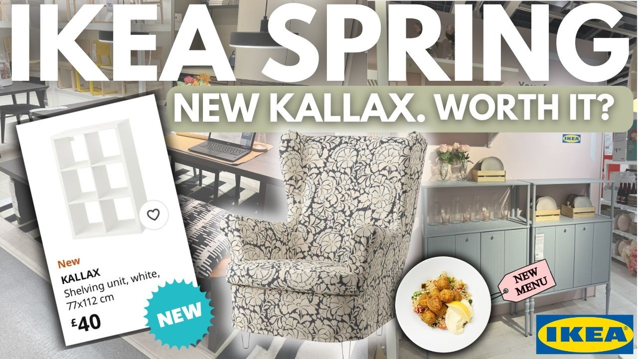 IKEA What’s New (Part 2) | The NEW KALLAX, Trends & Food Review