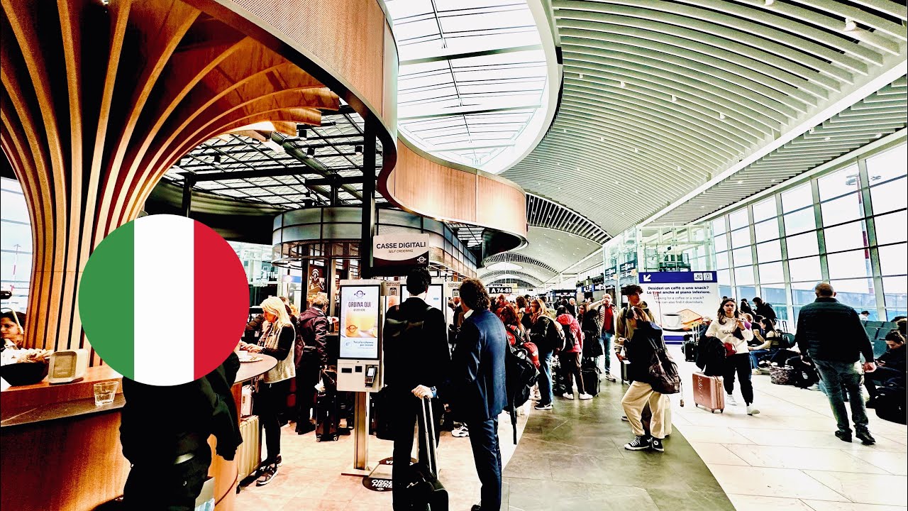 ROME FIUMICINO AIRPORT (FCO) 🇮🇹 