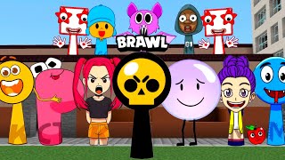 Sprunki OC Brawl Stars added in Minecraft PE