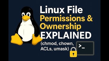 Linux File Permissions & Ownership Explained (chmod, chown, ACLs, umask)