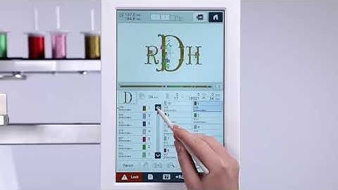 [BrotherSupportSewing] Using the thread color sorting function to optimize the embroidery order