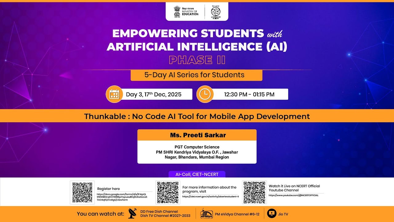 Thunkable: No Code Al Tool for Mobile App Development Day 3 - YouTube