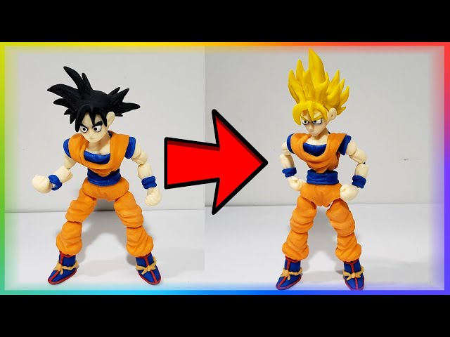 Boneco Goku Articulado Ssj