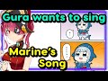 【ENG Sub】Houshou Marine - Gura is Moe