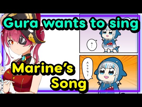 【ENG Sub】Houshou Marine - Gura is Moe