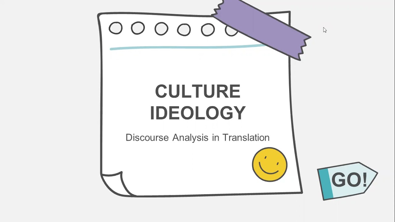 Discourse Analysis In Translation (Culture Ideology)