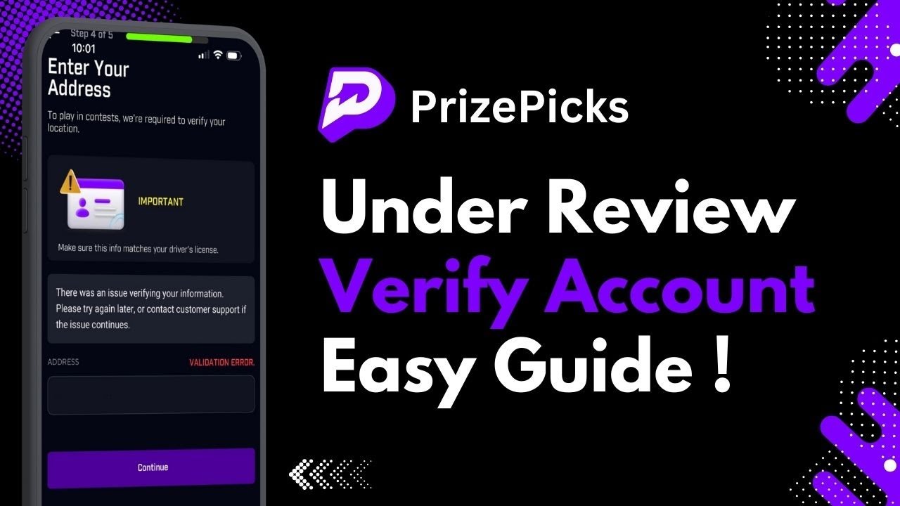 PrizePicks Account Under Review | How to Verify PrizePicks Account !