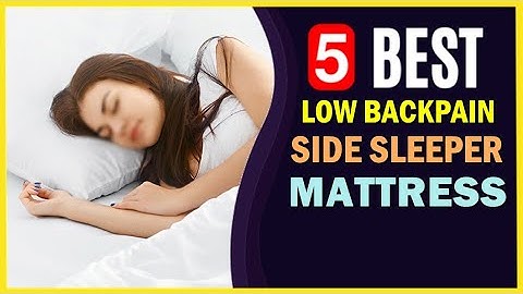 Best serta mattress for side sleepers with lower back pain