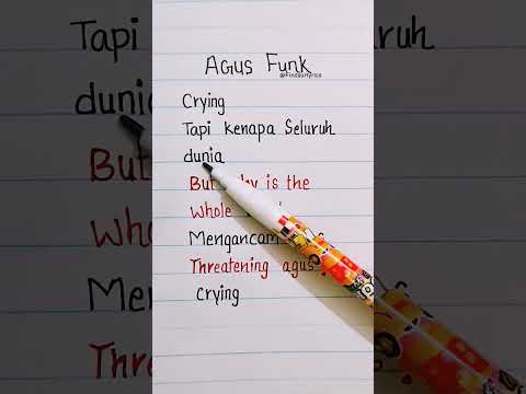 AGUS FUNK SUPER SLOWED Lyrics English Translation Ghozx DJ VIBER Funk Agusfunk Lyrics 