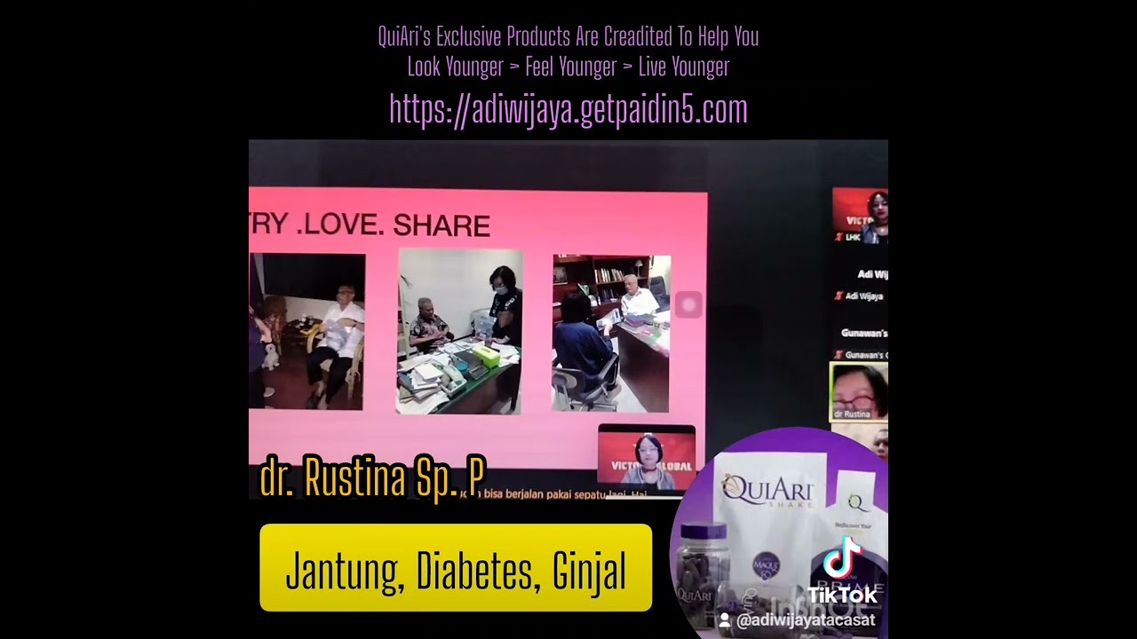 QuiAri Testimoni jantung, diabetes, ginjal 
