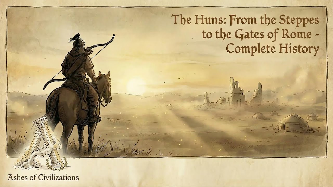 The Huns: From The Steppes to the Gates of Rome - Complete History