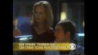 CBS Thursday promo, 2002