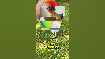 De meest verlegen kinderen doen de editie 😳 Zet een vinger op de grond #vingeropdegrond #shorts