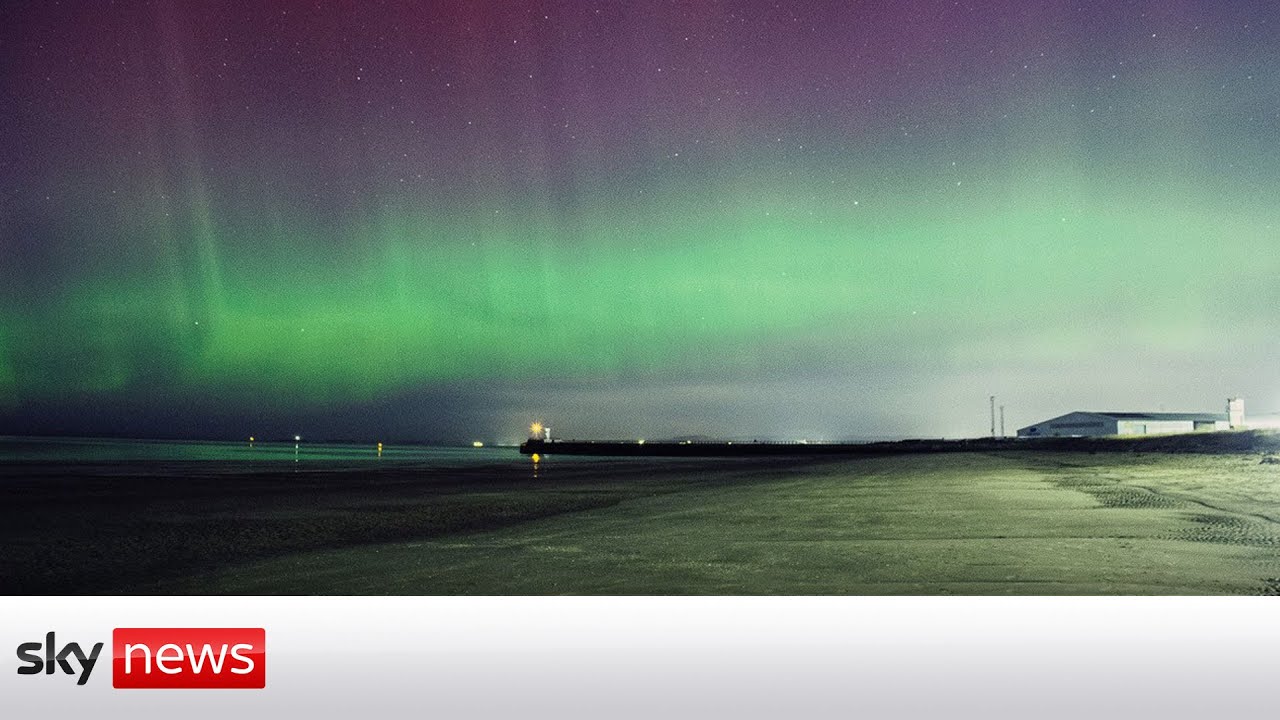 Northern Lights Rare Aurora display across UK YouTube