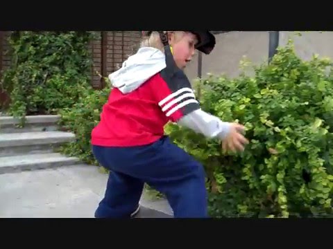 Three Year Old Skateboarder Matty