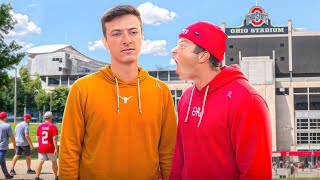 Can a Texas Fan Survive an Ohio State Home Game?