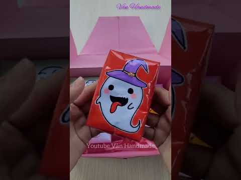 Video Gói hàng squishy giấy #shorts @VanHandmade - youtube