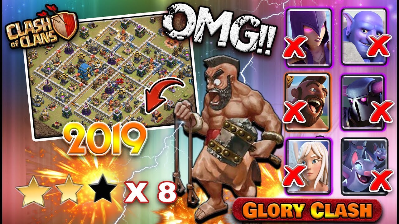 OMG!! NEVER BROKE!!TH12 War Base (Layout) 2019  | Anti 3 Star Anti Pekka | GloryClash