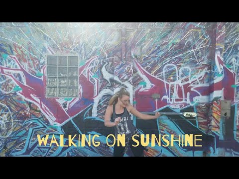 Zumba   WALKING ON SUNSHINE Aly  AJ  Fun and Easy Dance Fitness Routine Dance Workout at Home