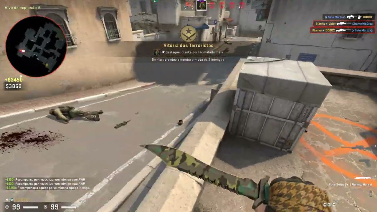 Dust 2 de awp 3 kills clutch 1x2 Counter strike  Global Offensive 2023 09 25