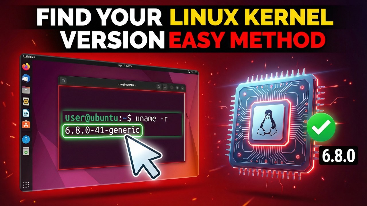 How to Find Your Linux Kernel Version (Easy Method) - YouTube