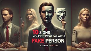 10 Signs You're Dealing with a Fake Person