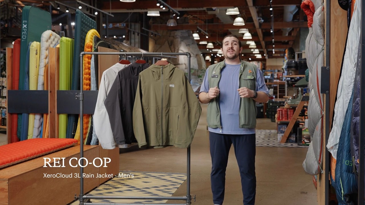 Preview of REI Co-op XeroCloud 3L Rain Jacket - Men's Video