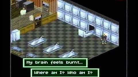 Shadowrun (SNES) opening scenes