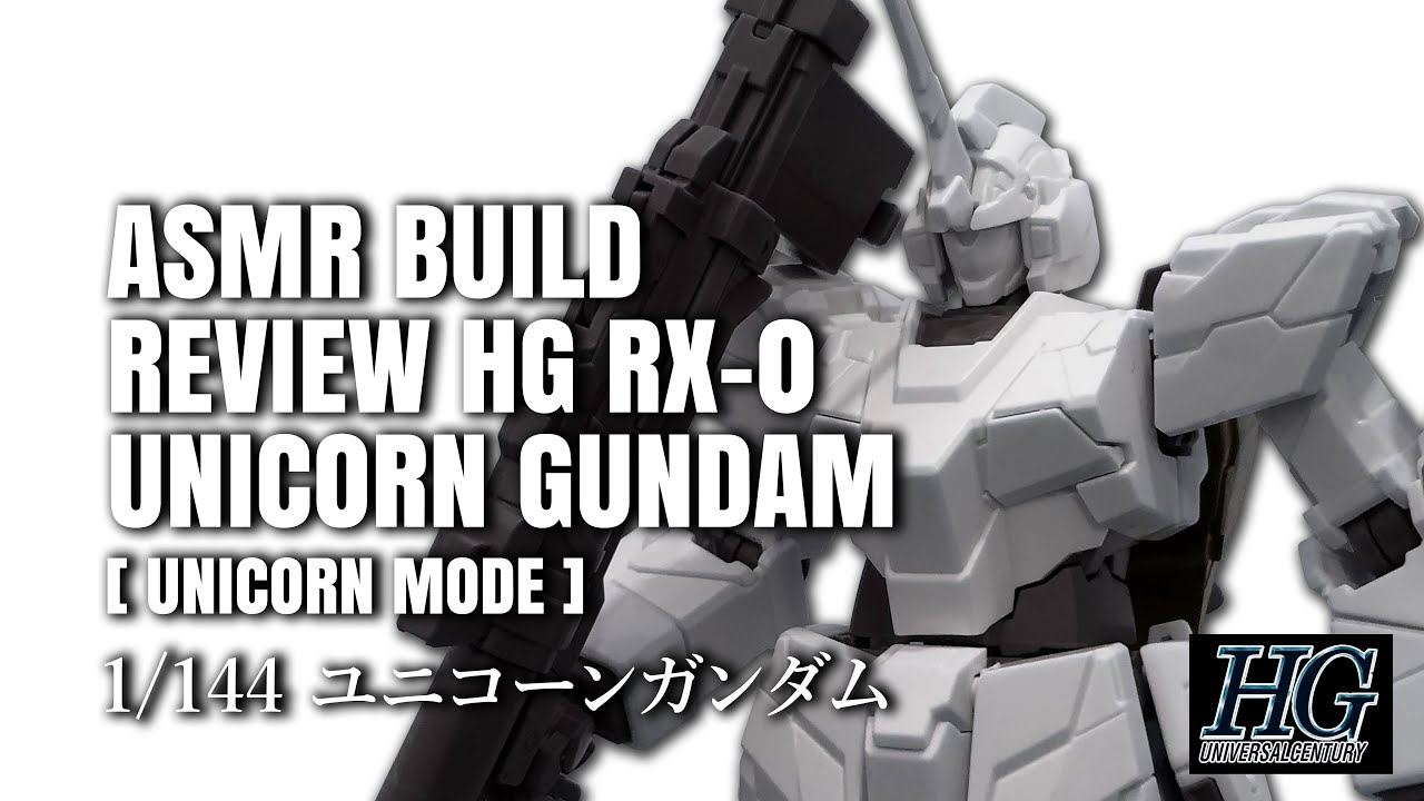 How to Build Review : HG 1/144 RX-0 Unicorn Gundam [Unicorn Mode