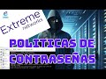 Extreme Networks políticas de contraseña