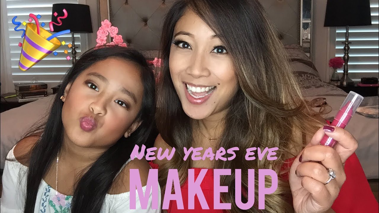 NYE Makeup Tutorial | Mother Daughter Makeup Tutorial  (So cute)
