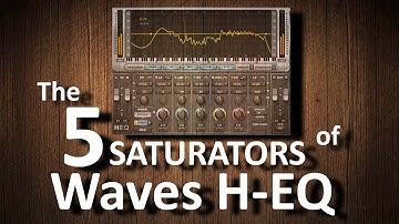 The five SATURATORS of Waves H-EQ