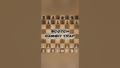 Scotch gambit trap | only beginner #trending #shorts #short #shortvideo #viral #viral #viralvideo