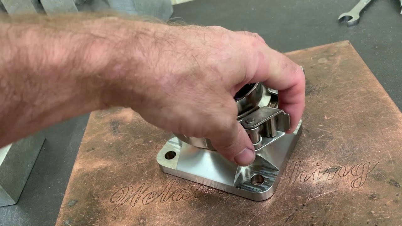 T4 Billet to Vband flange